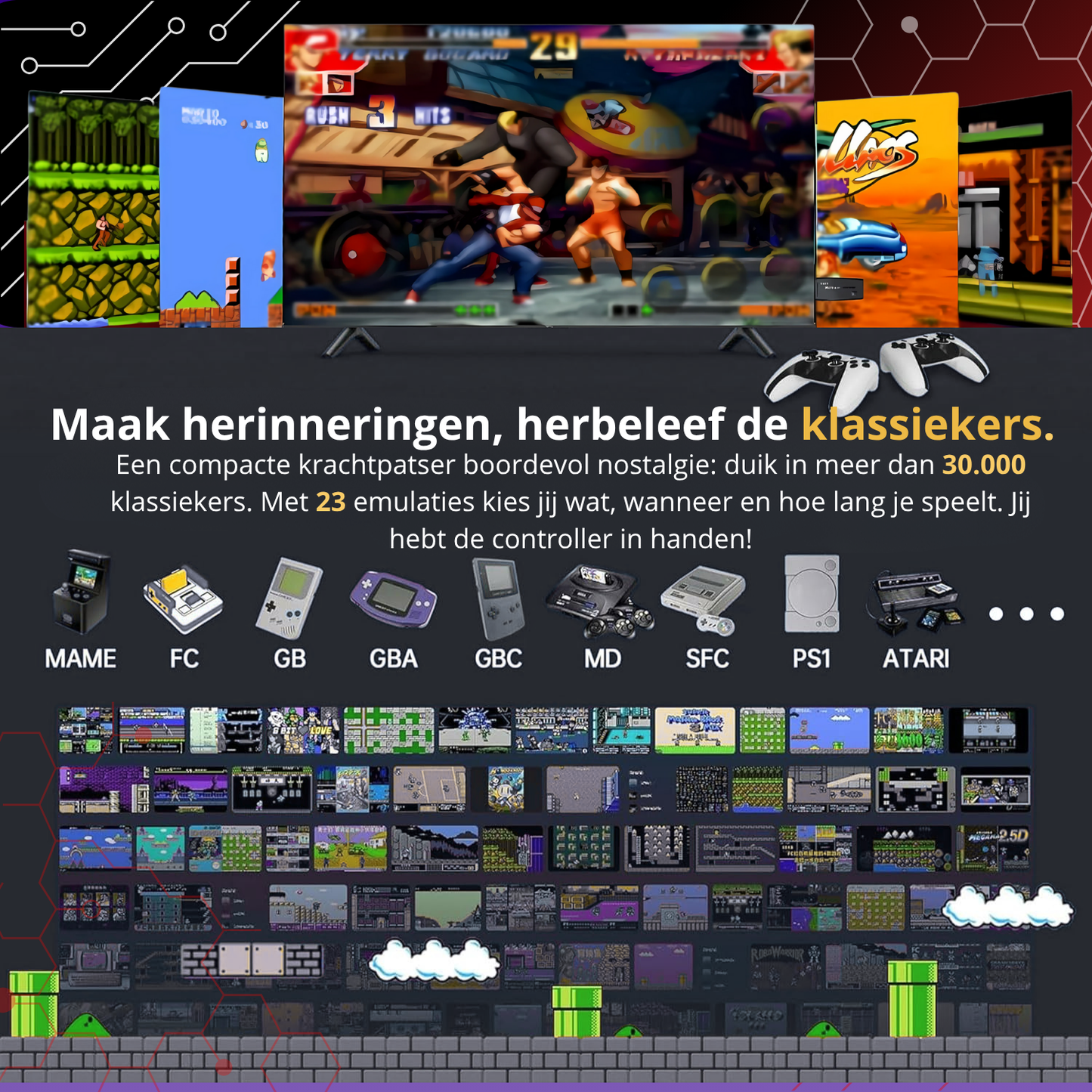 CorePlay Stick™ | 30.000 Legendarische Games in Één Krachtige Stick