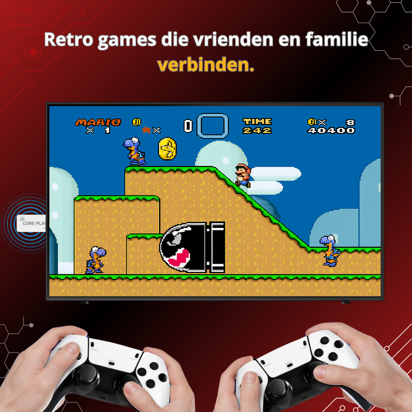 CorePlay Stick™ | 30.000 Legendarische Games in Één Krachtige Stick