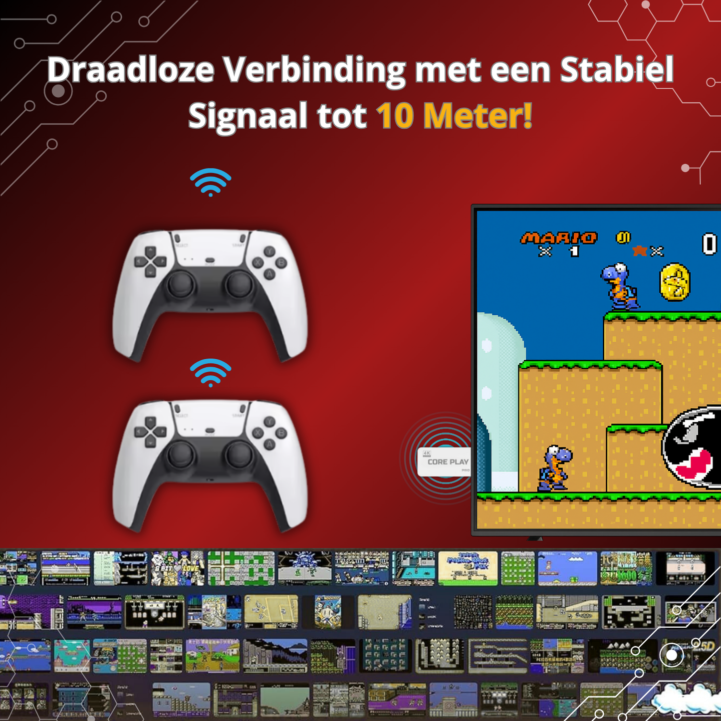 CorePlay Stick™ | 30.000 Legendarische Games in Één Krachtige Stick