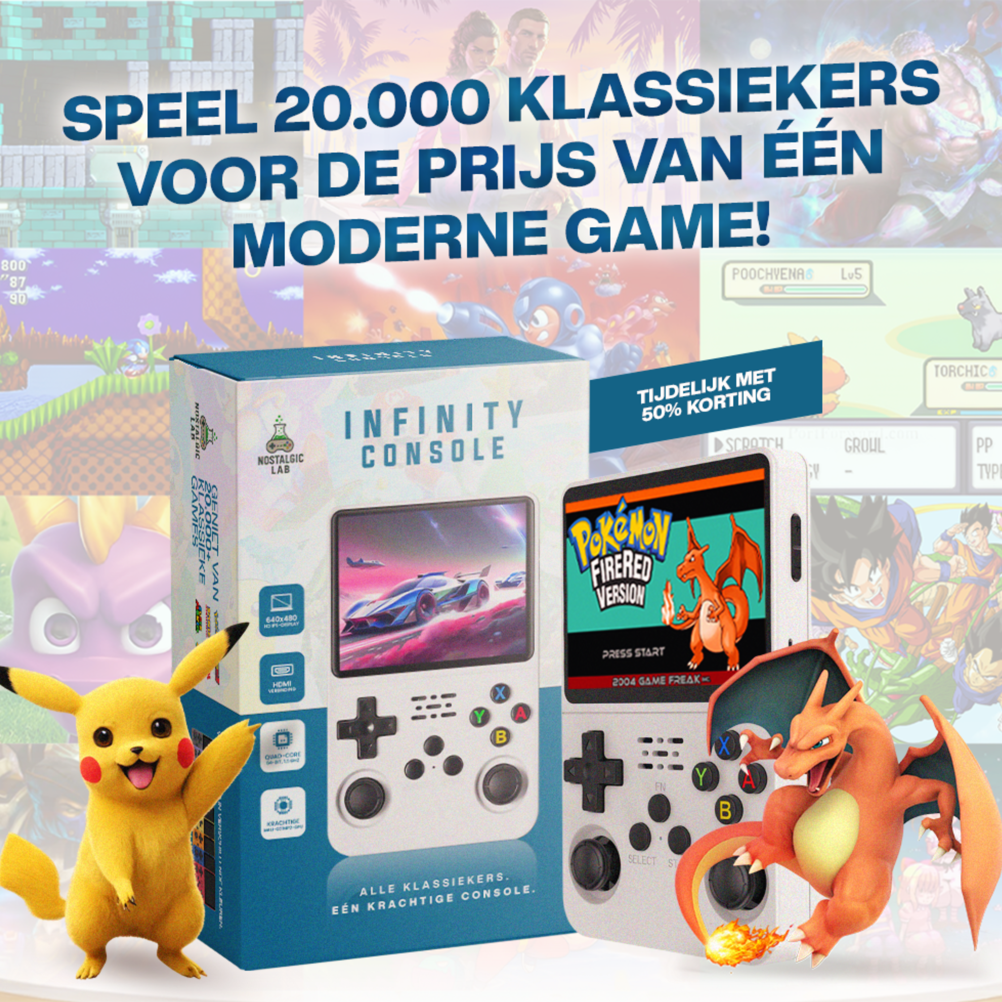 Infinity Console™ | Alles in één Retro Gaming